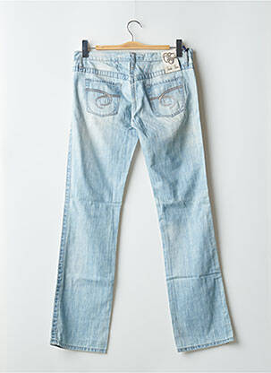 Blugi bootcut elasticitate talie joasă albastru TAKE TWO femeie