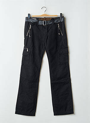 Pantalon cargo croială dreaptă talie joasă negru Z.BRAND femeie