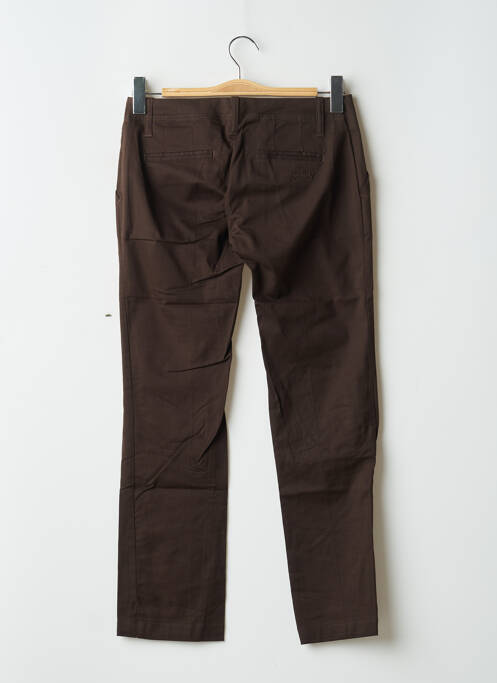 Pantalon trei sferturi maro SPIRIT OF GANG femeie