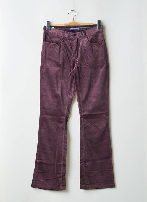 Pantalon evazat violet SCHOOL RAG femeie