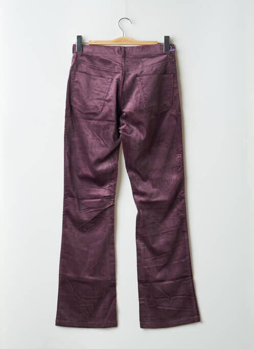 Pantalon evazat violet SCHOOL RAG femeie