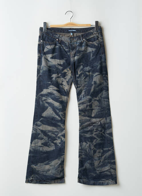 Blugi bootcut albastru SCHOOL RAG femeie