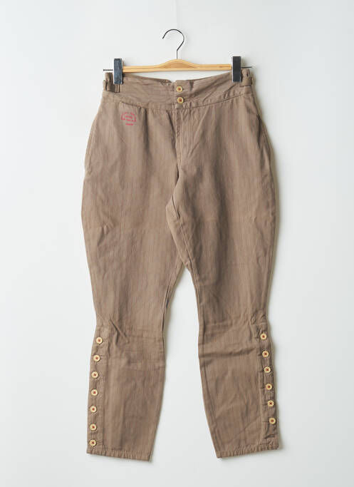 Pantalon 7/8 maro SCHOOL RAG femeie