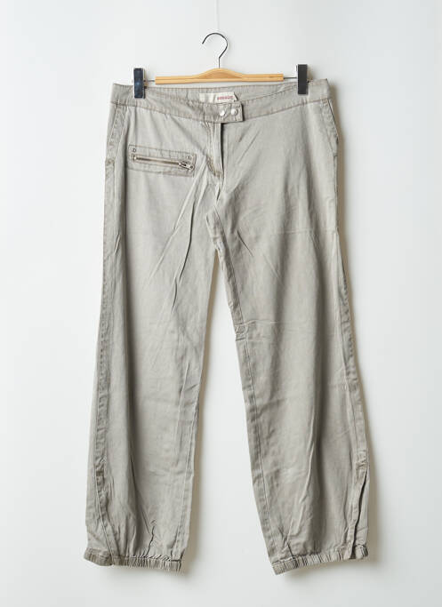 Pantalon 7/8 verde SESSUN femeie