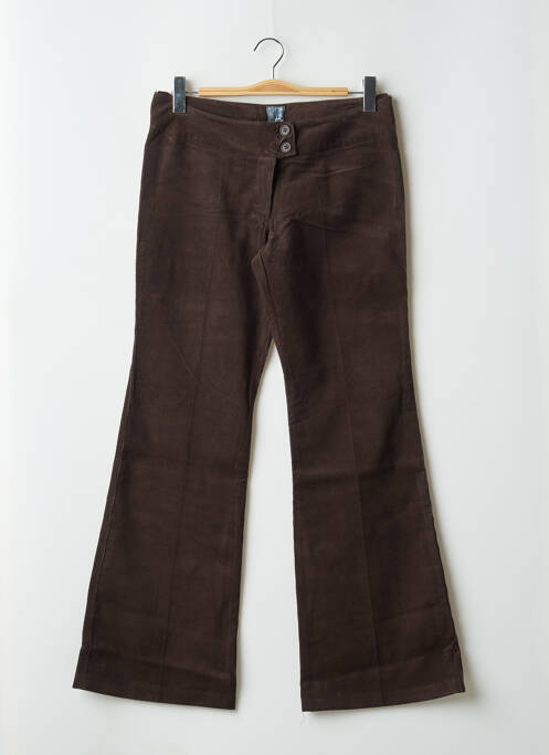 Pantalon evazat maro TIM BARGEOT femeie