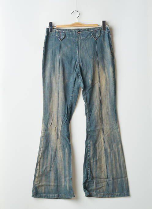 Blugi cu croială evazată albastru TEDDY SMITH femeie