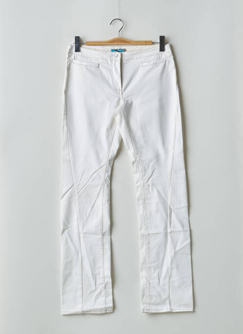 Blugi bootcut alb TEDDY SMITH femeie