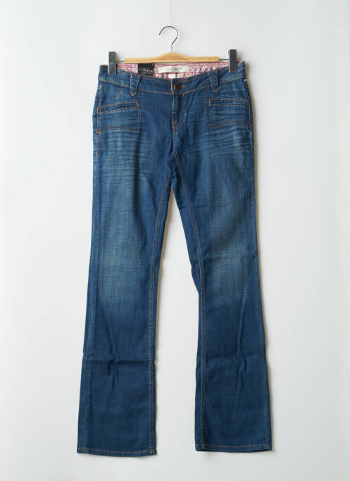 Blugi bootcut albastru TEDDY SMITH femeie