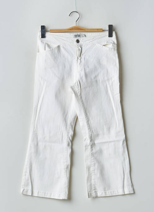 Blugi bootcut alb TEDDY SMITH femeie