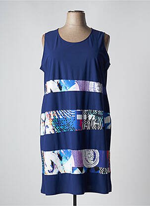 Rochie midi albastru PAUSE CAFE femeie