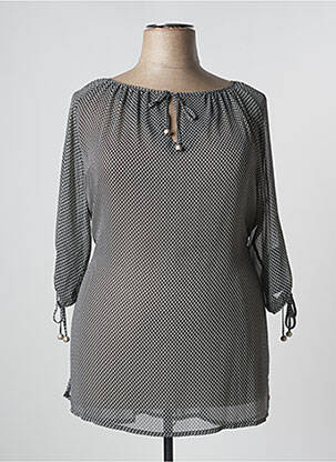 Tunică mâneci lungi negru KARTING femeie