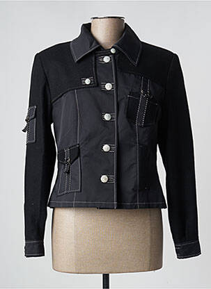 Jachete casual buzunare negru PAUSE CAFE femeie