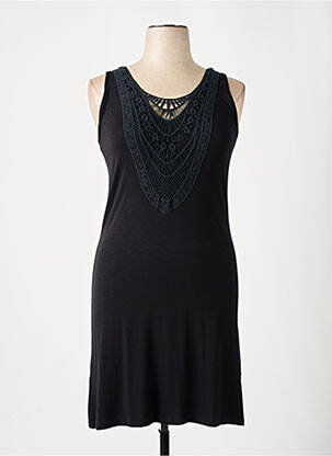Rochie midi fără mâneci fără mâneci negru VANIA femeie