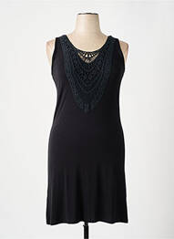 Rochie midi fără mâneci fără mâneci negru VANIA femme