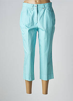 Pantalon trei sferturi albastru FRANK EDEN femeie