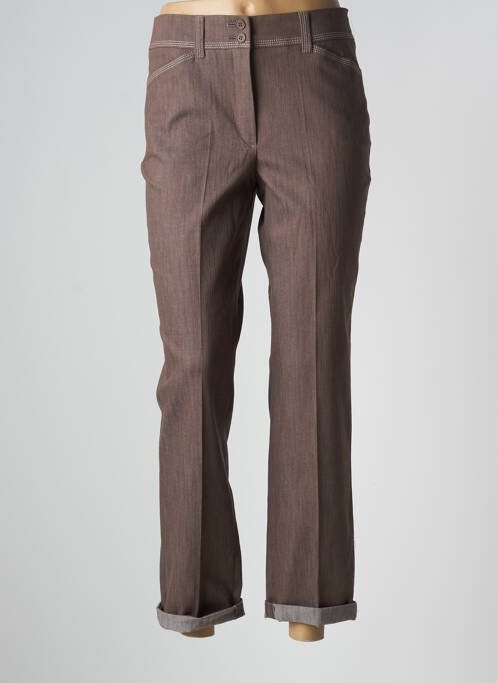 Pantalon slim maro LEBEK femeie