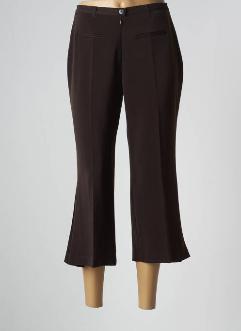 Pantalon trei sferturi maro PAUSE CAFE femeie