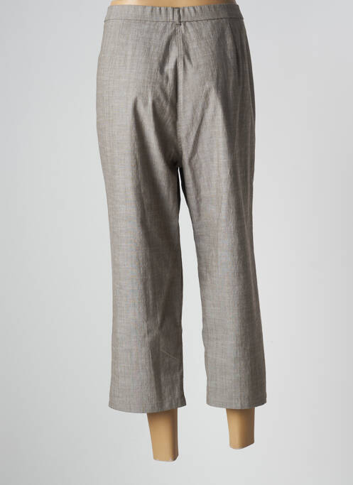 Pantalon trei sferturi croială dreaptă mărime normală gri KARTING femme