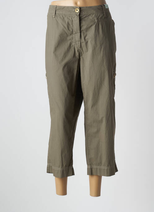 Pantalon trei sferturi verde GARDEUR femeie