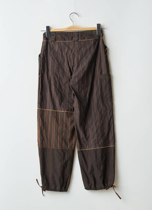 Pantalon trei sferturi maro UN POINT C EST TOUT femeie