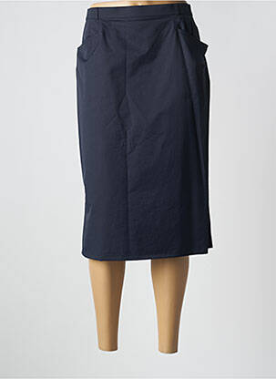 Fustă midi albastru FE EDITION femeie