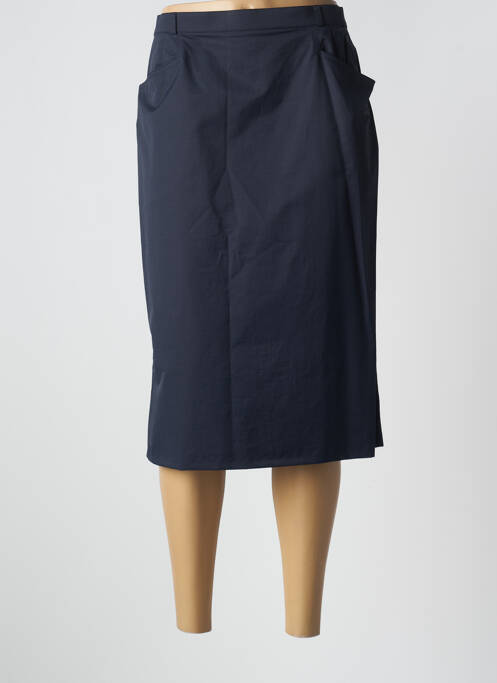 Fustă midi albastru FE EDITION femeie