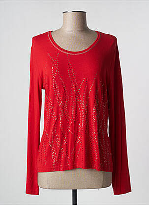 Top roșu JEAN DELFIN femeie