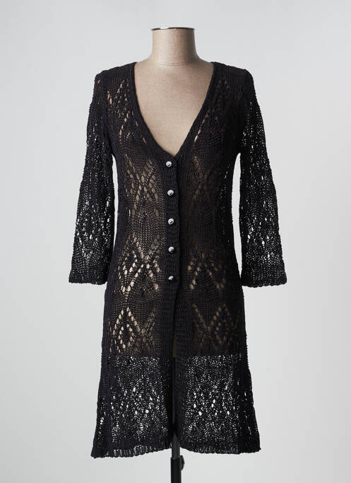 Vestă cu mâneci lungi negru PAUSE CAFE femeie