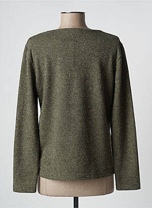 Top elasticitate mâneci lungi verde GRIFFON femeie