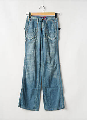 Blugi cu croială evazată albastru CIMARRON femeie