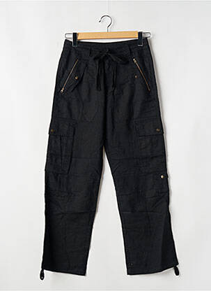 Pantalon drept negru KANA BEACH femeie