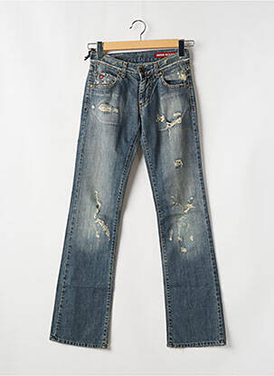 Blugi bootcut buzunare talie joasă albastru MISS SIXTY femeie