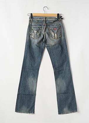 Blugi bootcut buzunare talie joasă albastru MISS SIXTY femeie