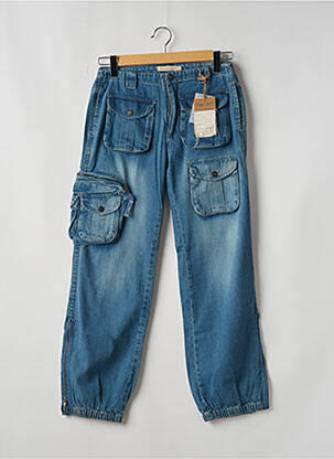 Blugi cu croială dreaptă albastru TEDDY SMITH femeie