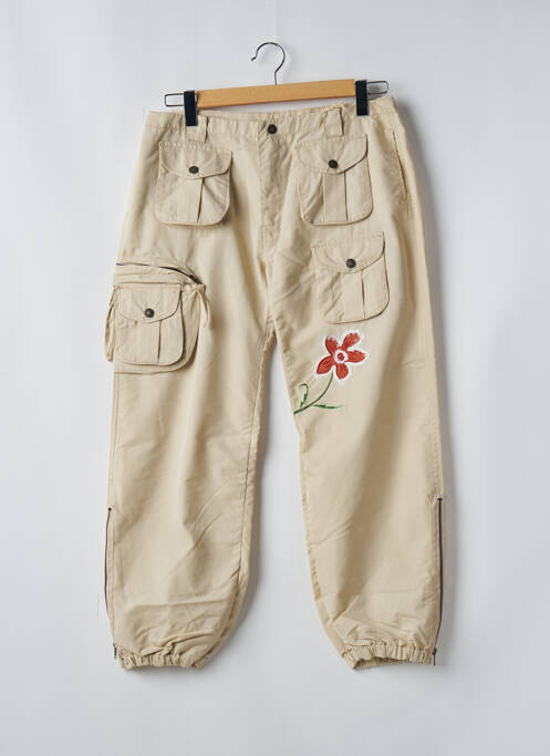 Pantalon drept bej TEDDY SMITH femeie
