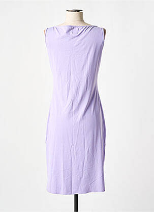 Rochie midi fără mâneci fără mâneci violet MISS SIXTY femeie