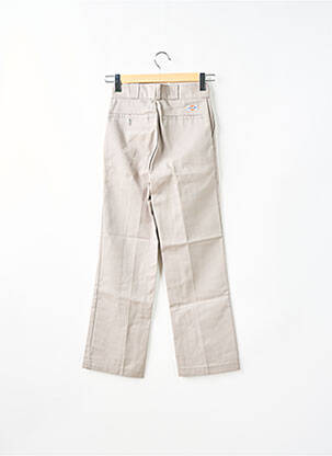 Pantalon drept închidere cu fermoar sub clapetă cu cârlig talie înaltă gri DICKIES bărbat