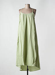 Rochie lungă croială fluidă bretele subțiri verde VERO MODA femeie