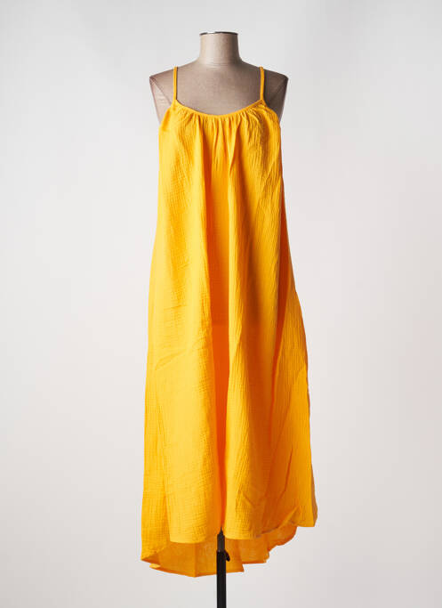 Rochie lungă portocaliu VERO MODA femeie