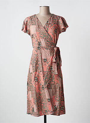 Rochie midi portocaliu CREAM femeie