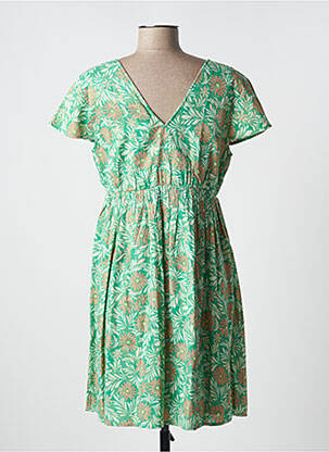 Rochie scurtă mâneci scurte mâneci scurte verde VERO MODA femeie