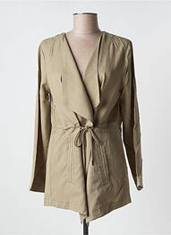 Jachete elegante guler în v verde CREAM femme