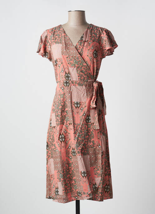 Rochie midi portocaliu CREAM femeie