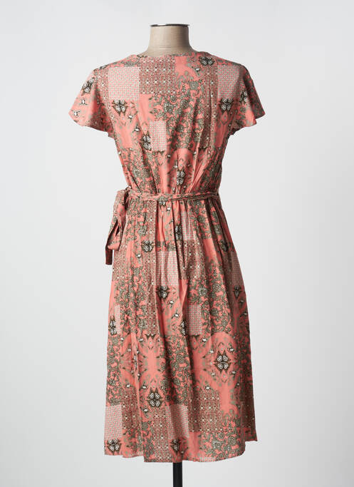 Rochie midi portocaliu CREAM femeie