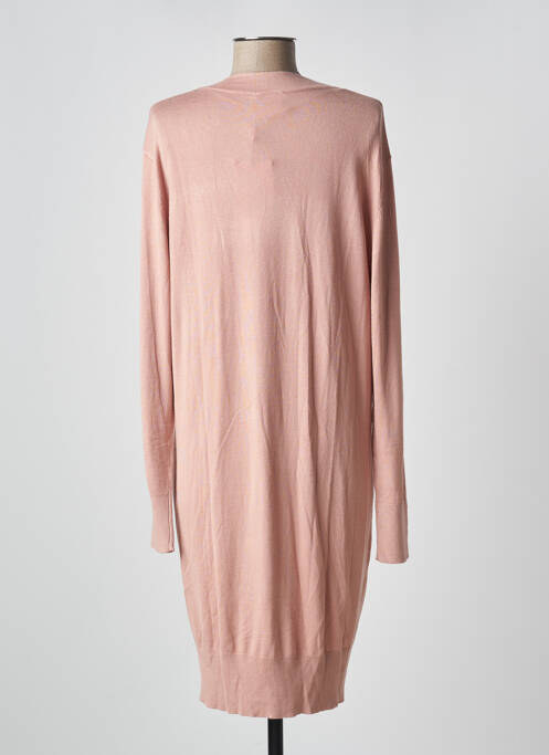 Vestă cu mâneci lungi roz ICHI femeie