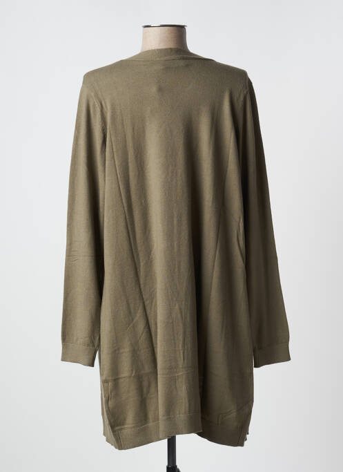 Vestă cu mâneci lungi verde CREAM femeie