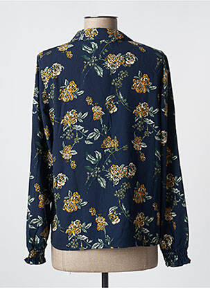 Bluză imprimeu floral mâneci lungi albastru VERO MODA femeie