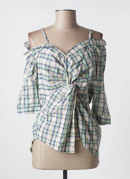 Bluză mâneci 3/4 mâneci 3/4 verde VENTI6 femme