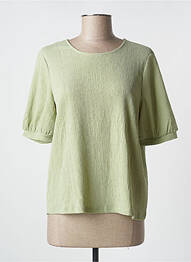 Bluză mâneci scurte mâneci scurte verde VERO MODA femme