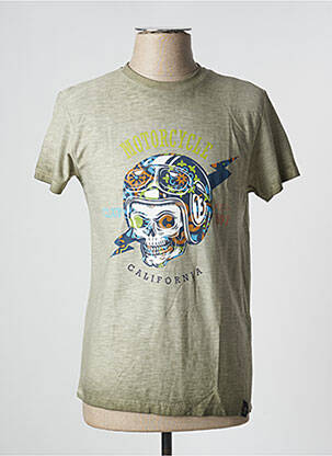 Tricou verde RECYCLED bărbat